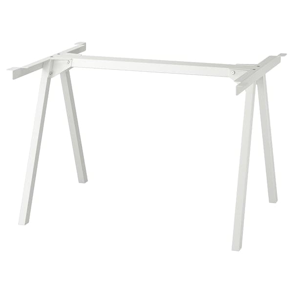 TROTTEN - Underframe for table top, white, 120x70x75 cm - best price from Maltashopper.com 40474756