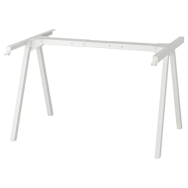 TROTTEN - Underframe for table top, white, 140/160 cm - best price from Maltashopper.com 30474752