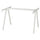 TROTTEN - TROTTEN Underframe for table top, white, 140/160 cm
