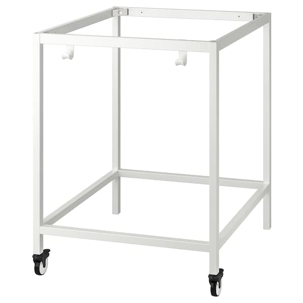 TROTTEN - Underframe for table top, white, 80x80x100 cm - best price from Maltashopper.com 70487187