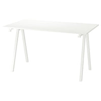 TROTTEN - Underframe for table top, white, 140/160 cm - best price from Maltashopper.com 30474752