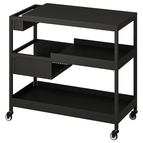Ikea TROTTEN - Trolley, anthracite, 80x40 cm