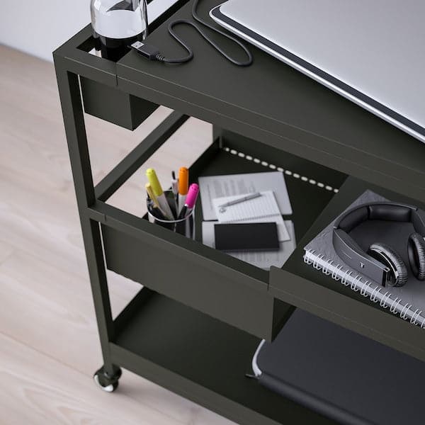 STENSTORP carrello, marrone-nero/rovere, 45x43x90 cm - IKEA Svizzera