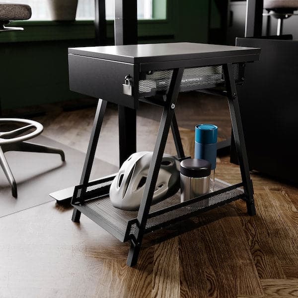 Ikea TROTTEN - Drawer unit, anthracite, 34x56 cm