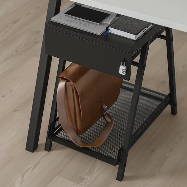 Ikea TROTTEN - Drawer unit, anthracite, 34x56 cm