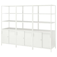 TROTTEN - Cabinet combination, white, 240x180 cm - best price from Maltashopper.com 59442082