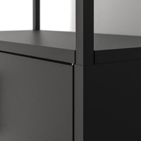 TROTTEN - Cabinet with doors, anthracite, 70x35x173 cm - best price from Maltashopper.com 40474836