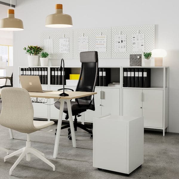 Ikea TROTTEN - Cabinet with doors , 70x35x110 cm