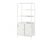 TROTTEN - TROTTEN Cabinet with sliding doors, white, 80x55x180 cm