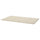 TROTTEN - TROTTEN Table top, beige, 120x70 cm