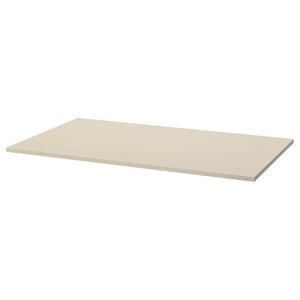 Ikea TROTTEN - Table top, beige, 120x70 cm