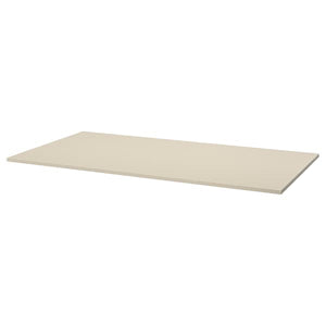 TROTTEN - Table top, beige, 160x80 cm - best price from Maltashopper.com 10474847