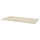 TROTTEN - TROTTEN Table top, beige, 160x80 cm