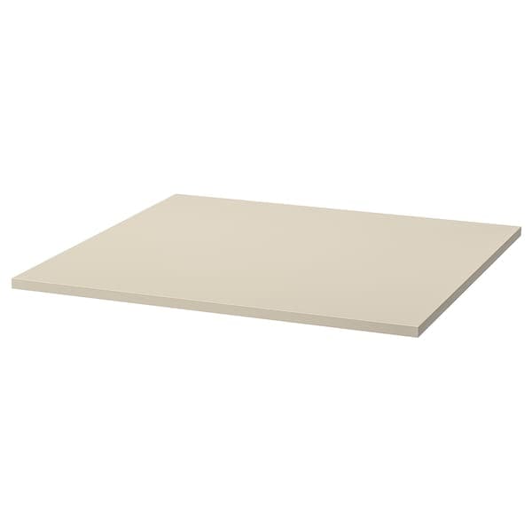 TROTTEN - Table top, beige, 80x80 cm - best price from Maltashopper.com 80474844