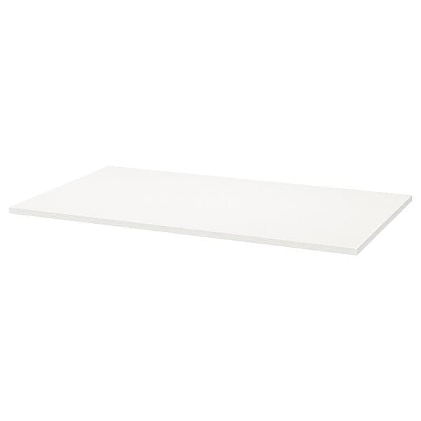 Ikea TROTTEN - Table top, white, 120x70 cm