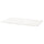TROTTEN - TROTTEN Table top, white, 120x70 cm