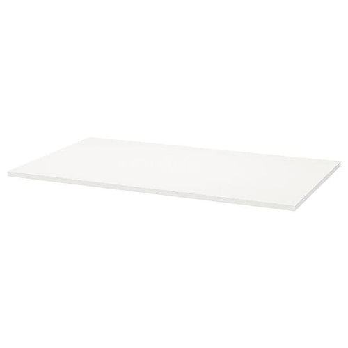 TROTTEN - Table top, white, 120x70 cm