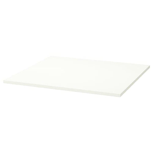 TROTTEN - Table top, white, 80x80 cm