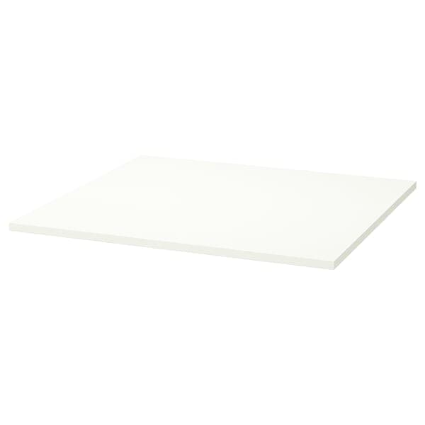TROTTEN - Table top, white, 80x80 cm