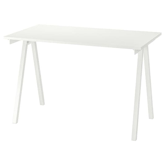 Ikea TROTTEN - Desk, white, 120x70 cm