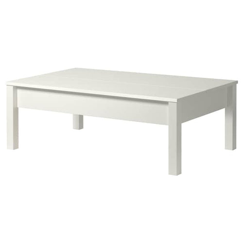 TRULSTORP - Coffee table, white, 115x70 cm