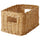 TRUMMIS - TRUMMIS Basket, handmade rattan, 18x25x14 cm