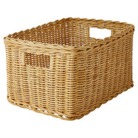 TRUMMIS - Basket, handmade rattan, 25x35x20 cm - best price from Maltashopper.com 60500820