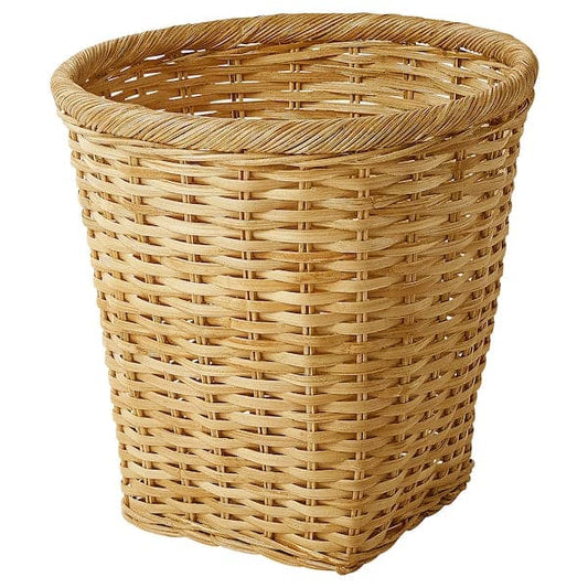 Ikea TRUMMIS - Wastepaper basket, handmade rattan