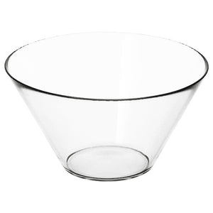 Ikea TRYGG - Serving bowl, clear glass, 28 cm