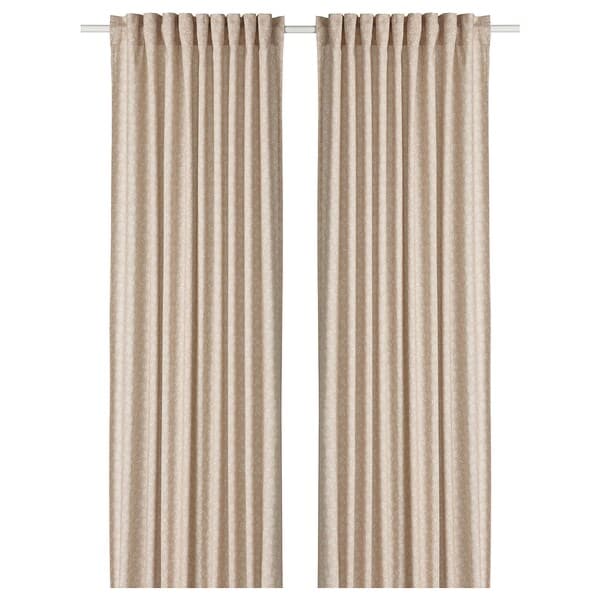 TRYSTÄVMAL - Tent, 2 sheets, beige/white, , - best price from Maltashopper.com 00559700