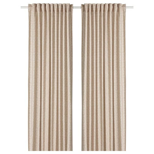 TRYSTÄVMAL - Tent, 2 sheets, beige/white, , - best price from Maltashopper.com 00559700