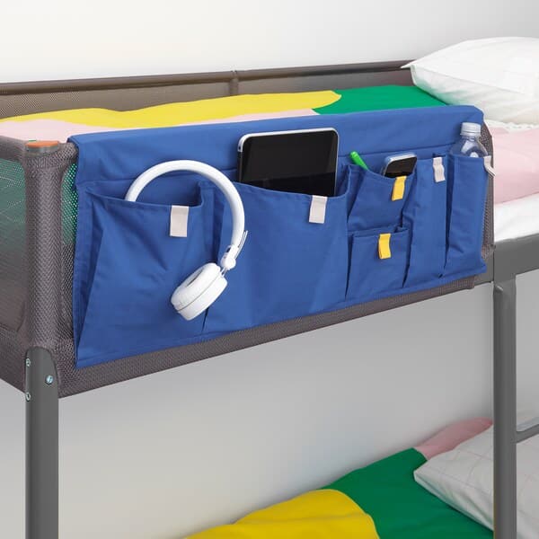 Ikea TUFFING - Loft bed frame, dark grey, 90x200 cm