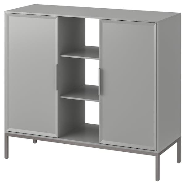 Ikea TULLSTORP - Cabinet, grey, 99x35x89 cm