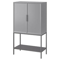 TULLSTORP - Cabinet, grey, 73x35x126 cm - best price from Maltashopper.com 70498435