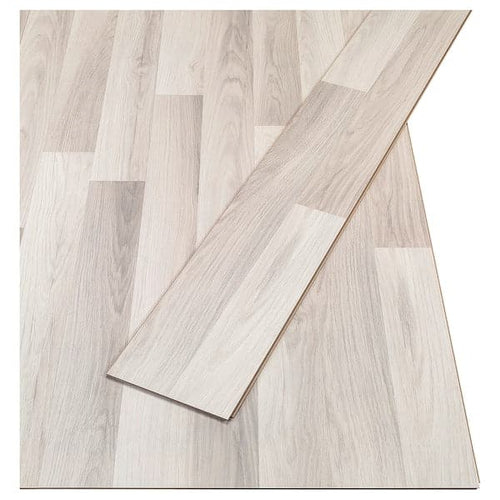 TUNDRA Laminate floor - light grey/white oak effect 2.25 m² , 2.25 m²
