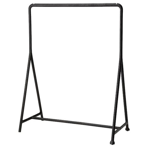TURBO - Clothes rack, in/outdoor, black, 117x59 cm