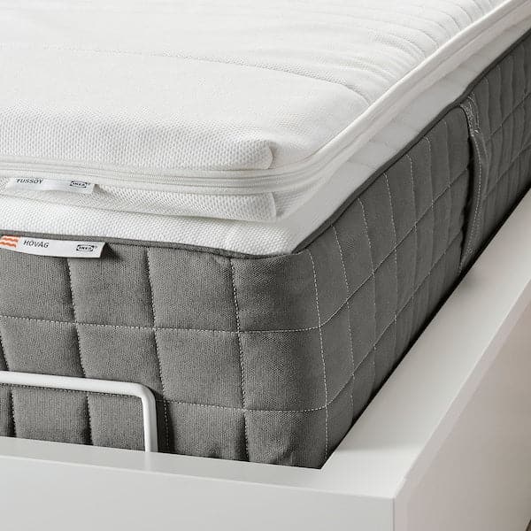 TUSSÖY Thin mattress - white 90x200 cm , 90x200 cm - best price from Maltashopper.com 70298139