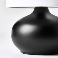 TVÄRFOT Table lamp - black/white - best price from Maltashopper.com 50467524