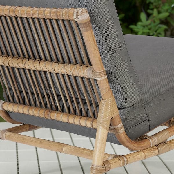 TVARÖ - Seat sec for modular sofa, outdoor, brown - best price from Maltashopper.com 10515485