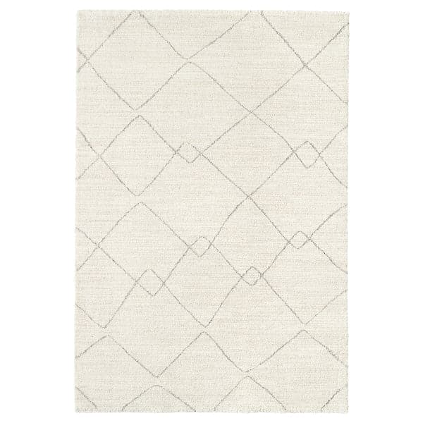 TVERSTED - Rug, low pile, beige, 170x240 cm