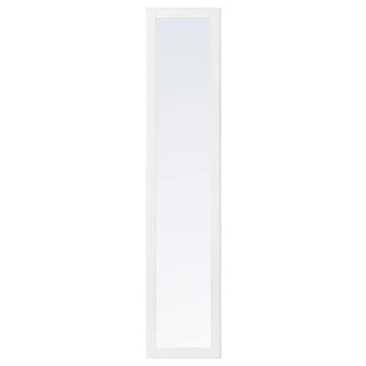 Ikea TYSSEDAL - Mirror door, white, 50x229 cm