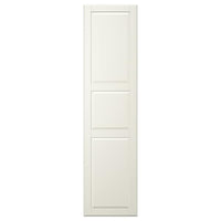 TYSSEDAL - Door with hinges, white, 50x195 cm - best price from Maltashopper.com 39090250