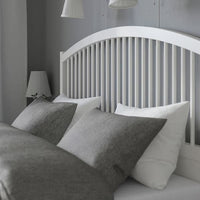 TYSSEDAL Bed frame, white / Lindbåden, 160x200 cm , 160x200 cm - Premium Furniture from Ikea - Just €622.99! Shop now at Maltashopper.com