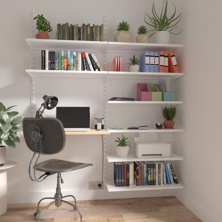 DOUBLE RACK 150 CM WHITE SPACEO