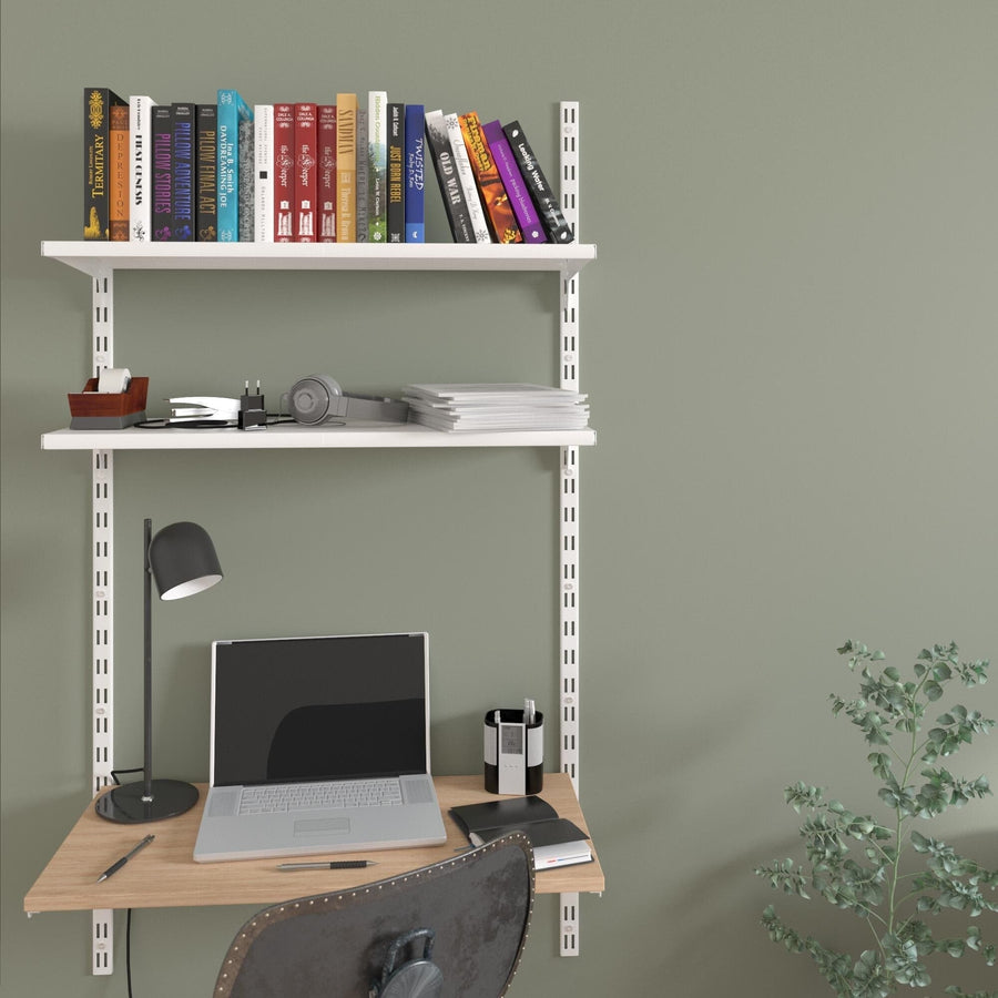 Bricocenter DOUBLE RACK 150 CM WHITE SPACEO