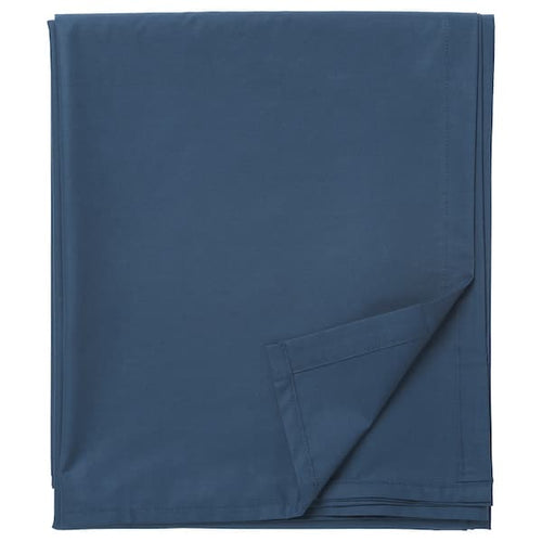 ULLVIDE Sheet - dark blue 150x260 cm