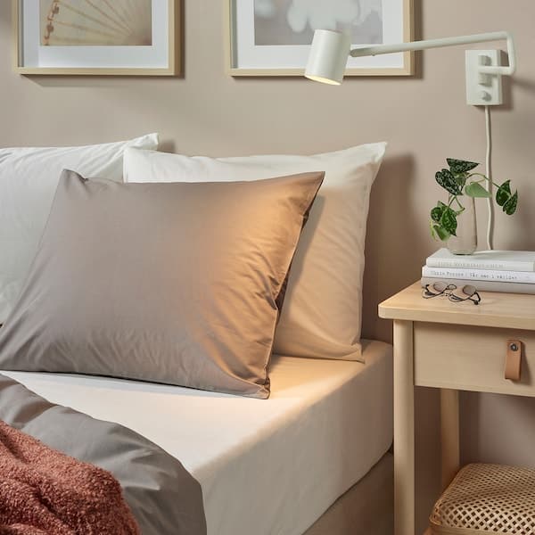 ULLVIDE Sheet with corners - white 180x200 cm , 180x200 cm - best price from Maltashopper.com 10342772