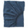 ULLVIDE fitted sheet, dark blue, 140x200 cm