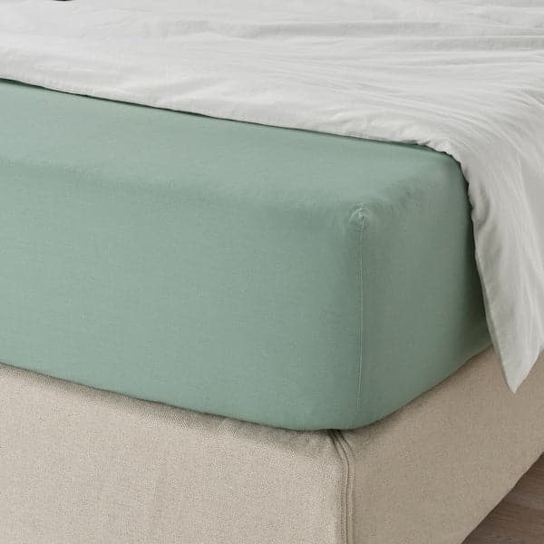 ULLVIDE - fitted sheet, 140x200 cm - best price from Maltashopper.com 30501717