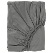 ULLVIDE Sheet with corners - gray 140x200 cm , 140x200 cm - best price from Maltashopper.com 80342721